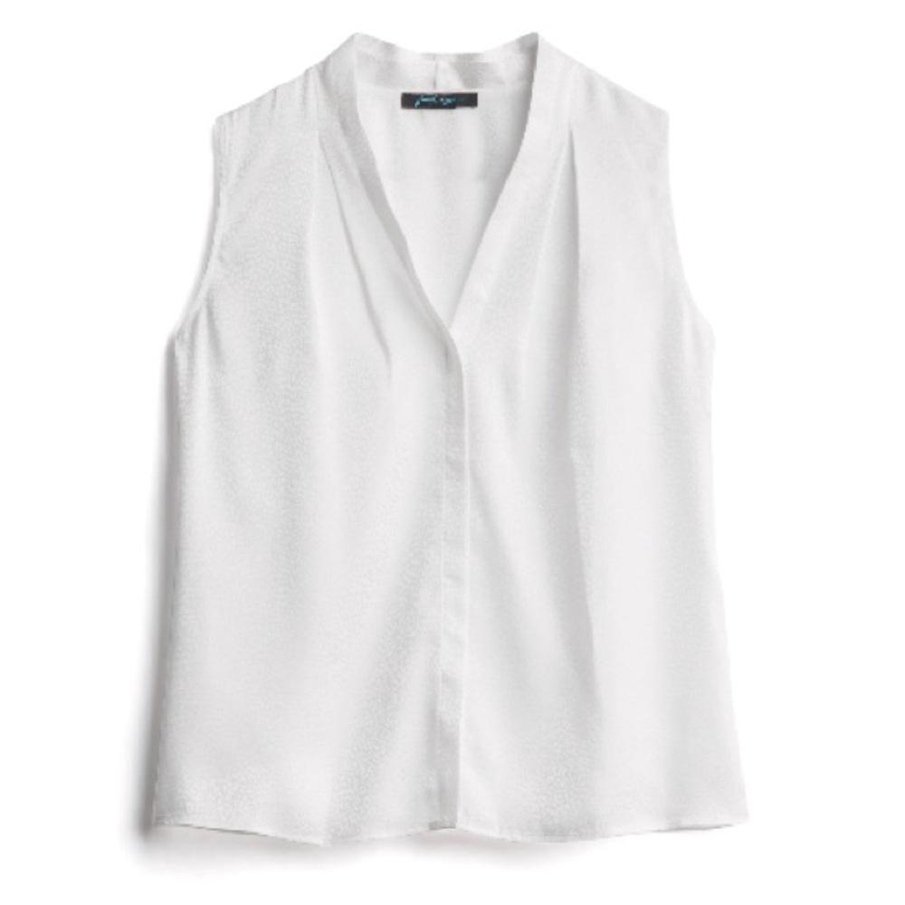 Stitch Fix Sadi Printed Split Neck Blouse